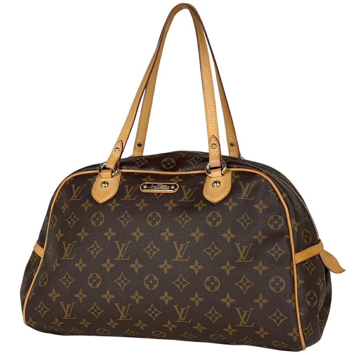 ルイ・ヴィトン Louis Vuitton モントルグイユGM ハンドバック 手提げ トートバッグ モノグラム 赤銅色 M95566 レディース 【中古】