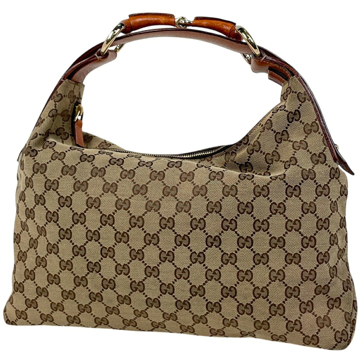 グッチ GUCCI GG柄 導管ビット ショルダーバッグ 一肩肉 ハンドバック GG帆布 赤銅色 115867 レディース 【中古】