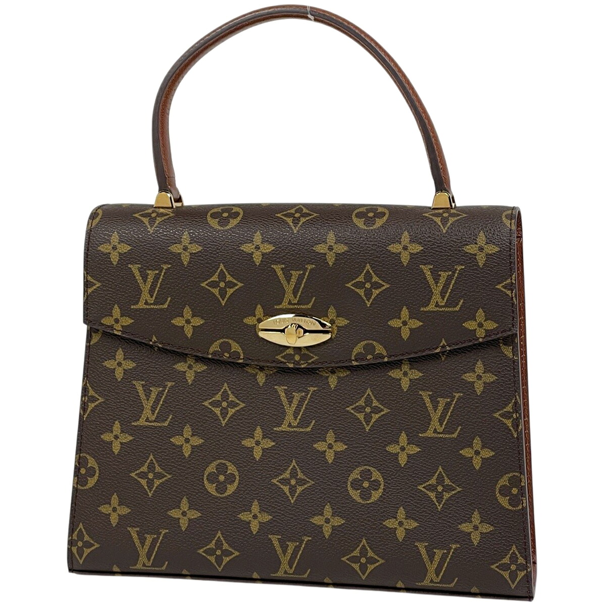ルイ・ヴィトン Louis Vuitton マルゼルブ 手提げ ハンドバック モノグラム 赤銅色 M51379 レディース 【中古】
