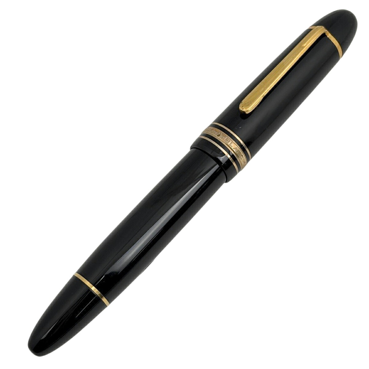 モンブラン MONTBLANC マイスターシュテュック 筆 文房具 筆記用具 筆 可塑性物質 黒いこと レディース 【中古】