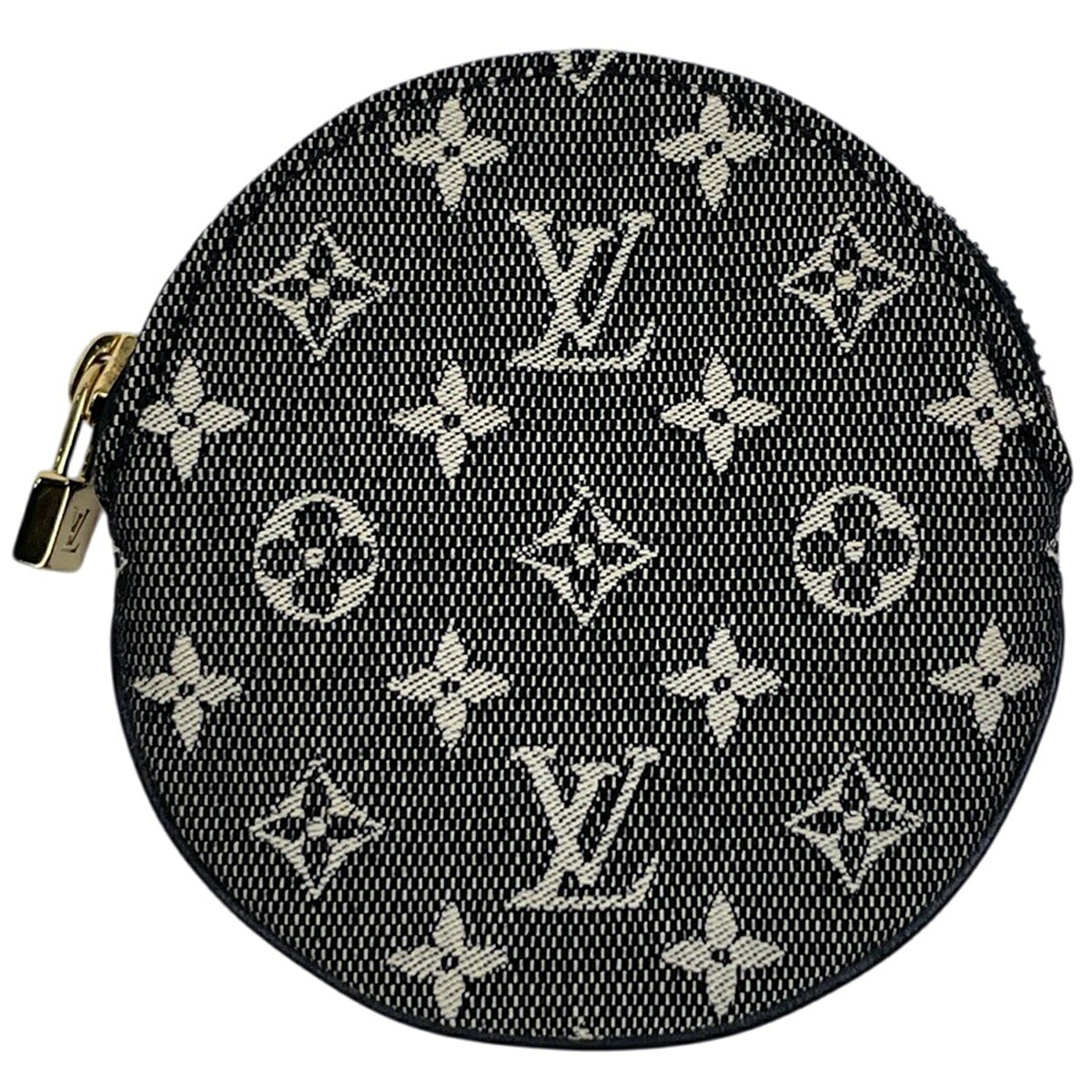 ルイ・ヴィトン Louis Vuitton オポルト モネ ロン コインケース モノグラムミニ 帆布（布系） ノワール(黒いこと) M95498 レディース 【中古】