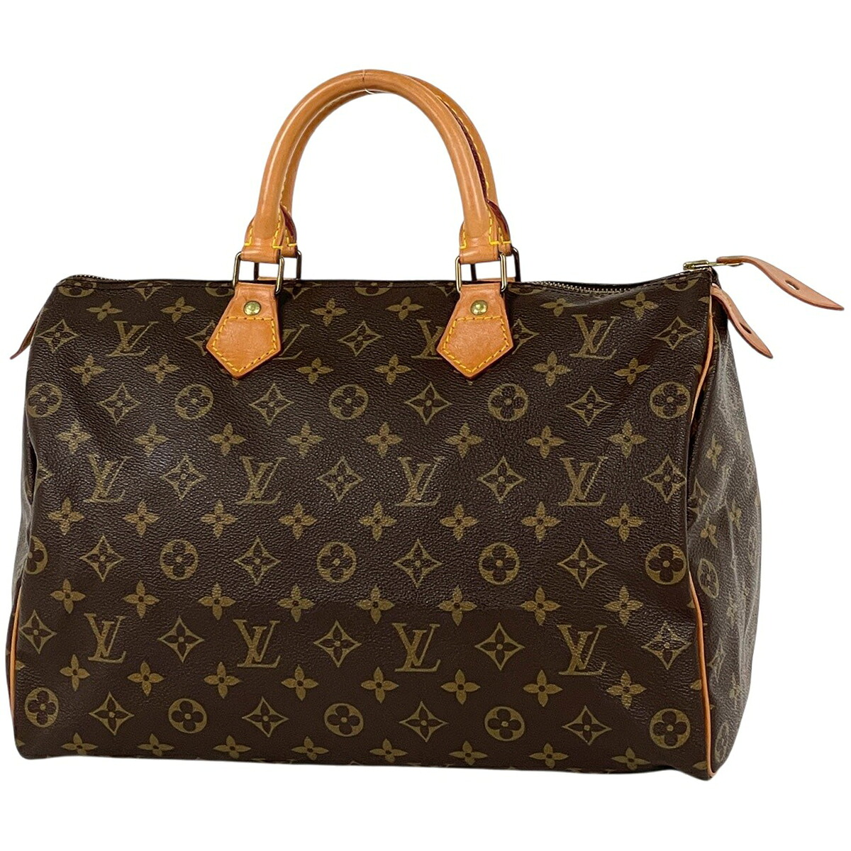 ルイ・ヴィトン Louis Vuitton スピーディ35 ボストンバッグ ハンドバック モノグラム 赤銅色 M41524 レディース 【中古】