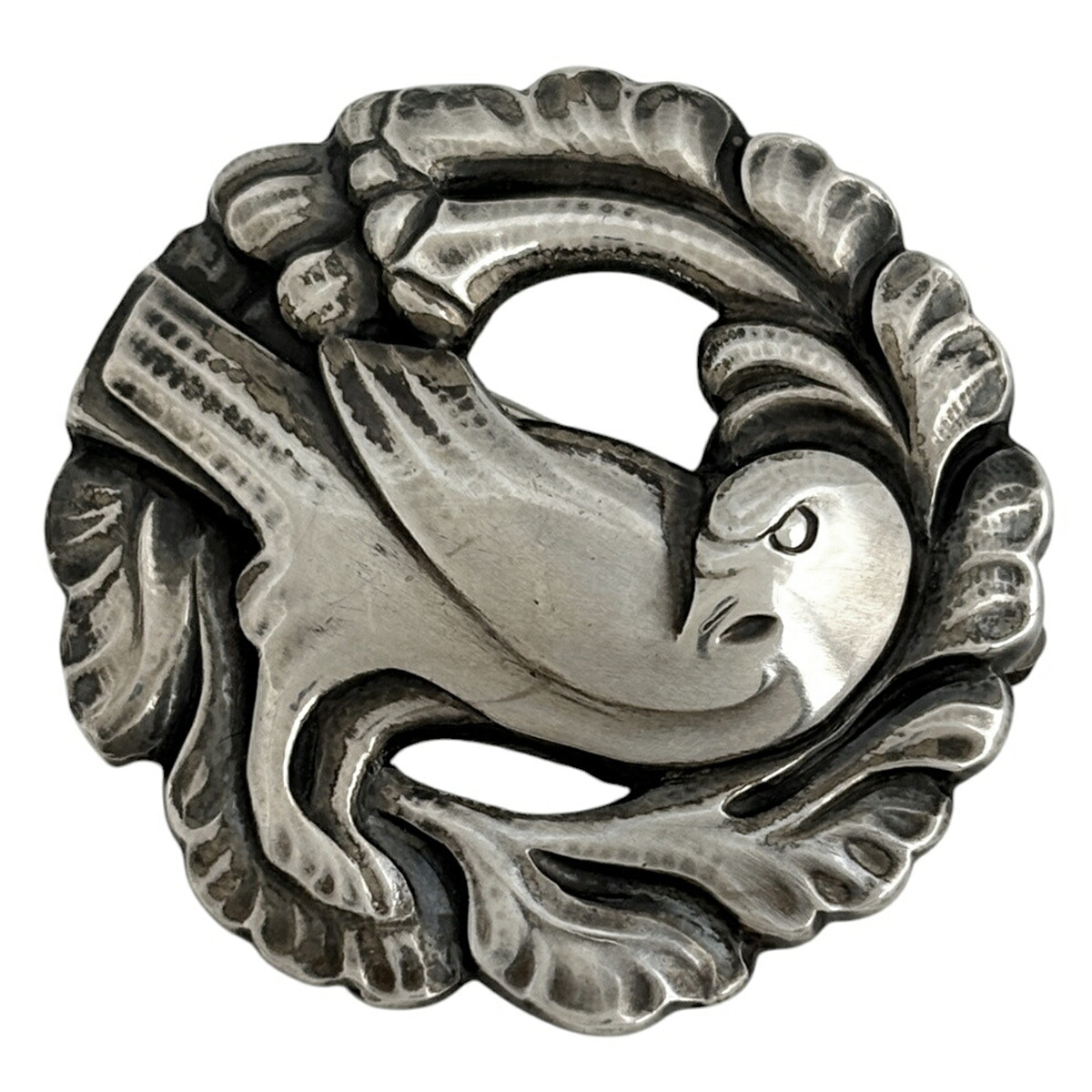 ジョージジェンセン Georg Jensen バードモチーフ ブローチ 134 シルバー925 シルバー レディース 【中古】 msp29｜バイセル 店