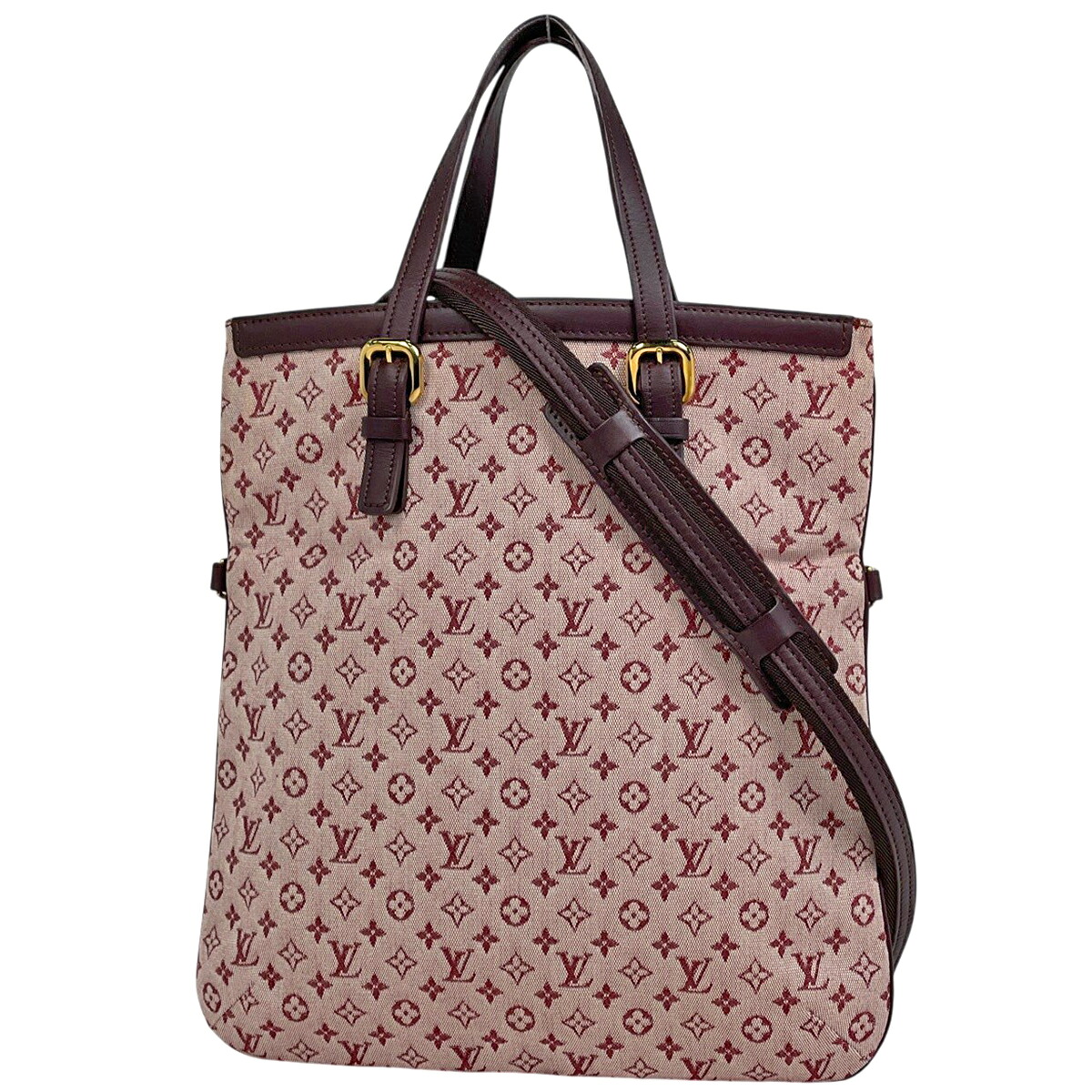 ルイ・ヴィトン Louis Vuitton フランソワーズ 手提げ 肩掛け 2WAY チェリー ハンドバッグ モノグラムミニ スリーズ M92210 レディース 【中古】 msp29｜バイセル 店