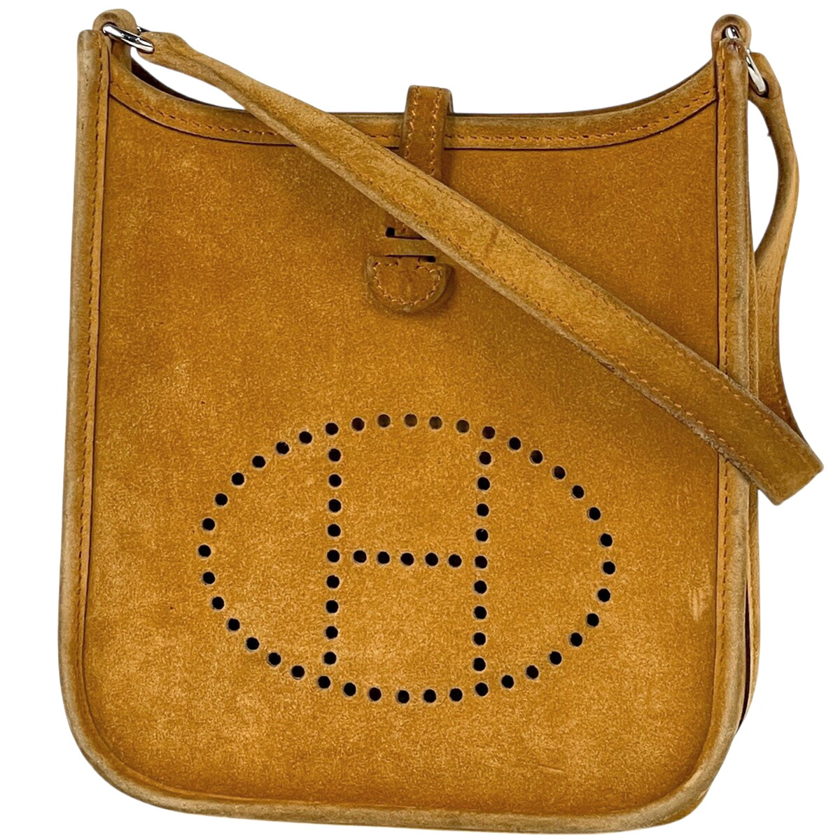 エルメス HERMES エブリンTPM ショルダーバッグ ドブリス ヴォーベロア ブラウン I レディース 【中古】 msp29｜バイセル 店
