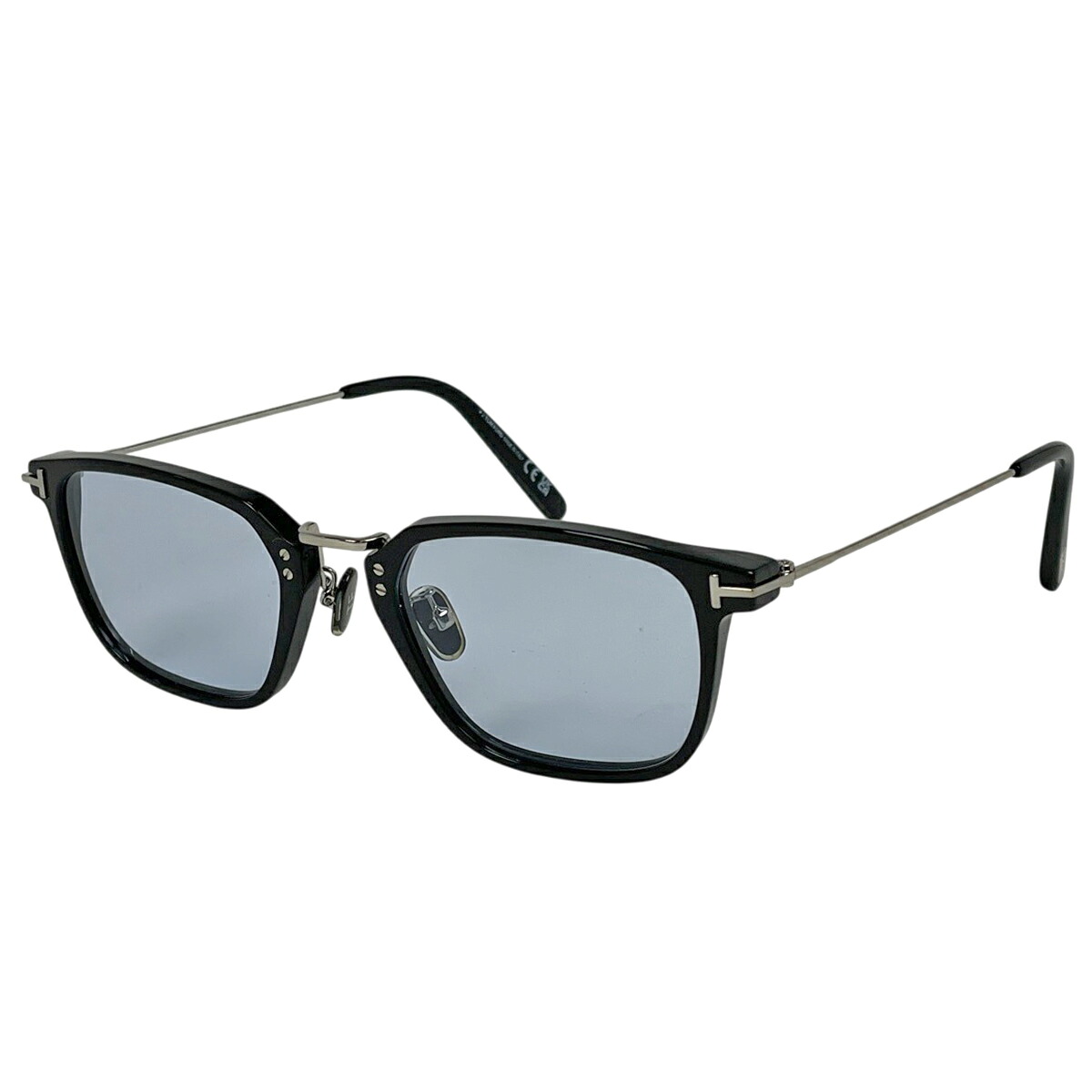 トムフォード TOM FORD ロゴ サングラス アイウェア 眼鏡 プラスチック ブラック ブルー TF5862‐D‐B005 レディース 【中古】 msp29|バイセル 店