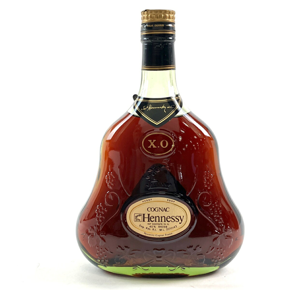 ヘネシー Hennessy XO 金キャップ グリーンボトル 700ml ブランデー コニャック 【中古】 msp29｜バイセル 店