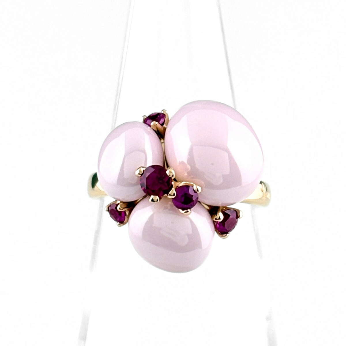 ポメラート Pomellato カプリ リング PG ピンクゴールド 指輪 リング 9.5号 750 ルビー レディース 【中古】 msp29｜バイセル 店