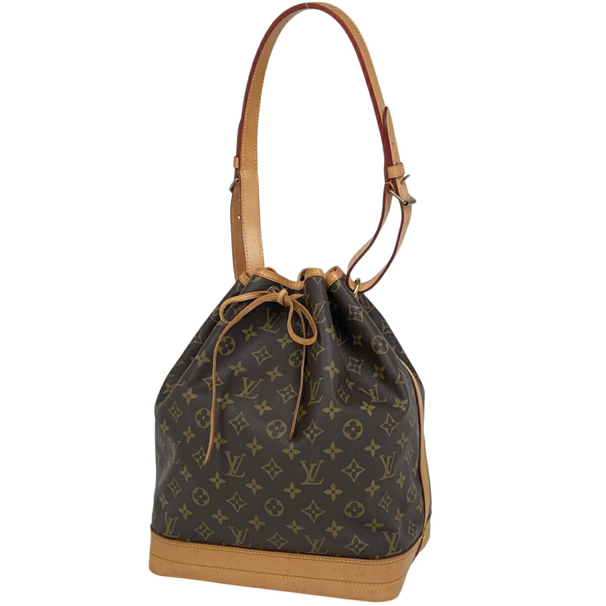 ルイ・ヴィトン Louis Vuitton ノエ ワンショルダー 肩掛け 巾着型 ショルダーバッグ モノグラム ブラウン M42224 レディース 【中古】 msp29｜バイセル 店