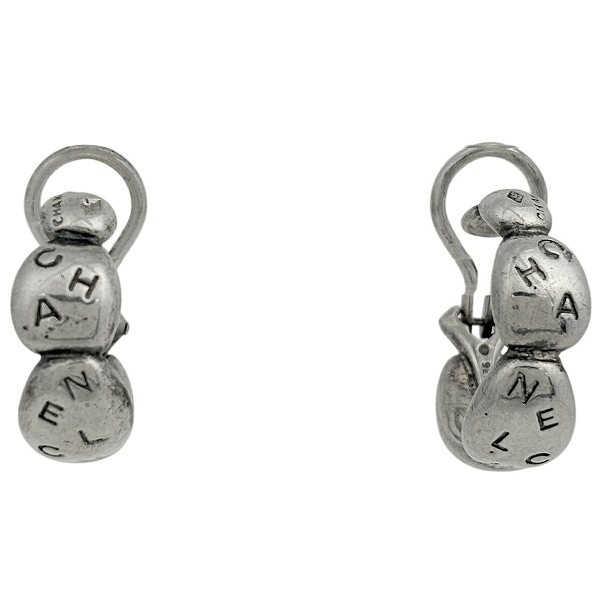 シャネル CHANEL ロゴ イヤリング シルバー925 シルバー レディース 【中古】｜バイセル 店