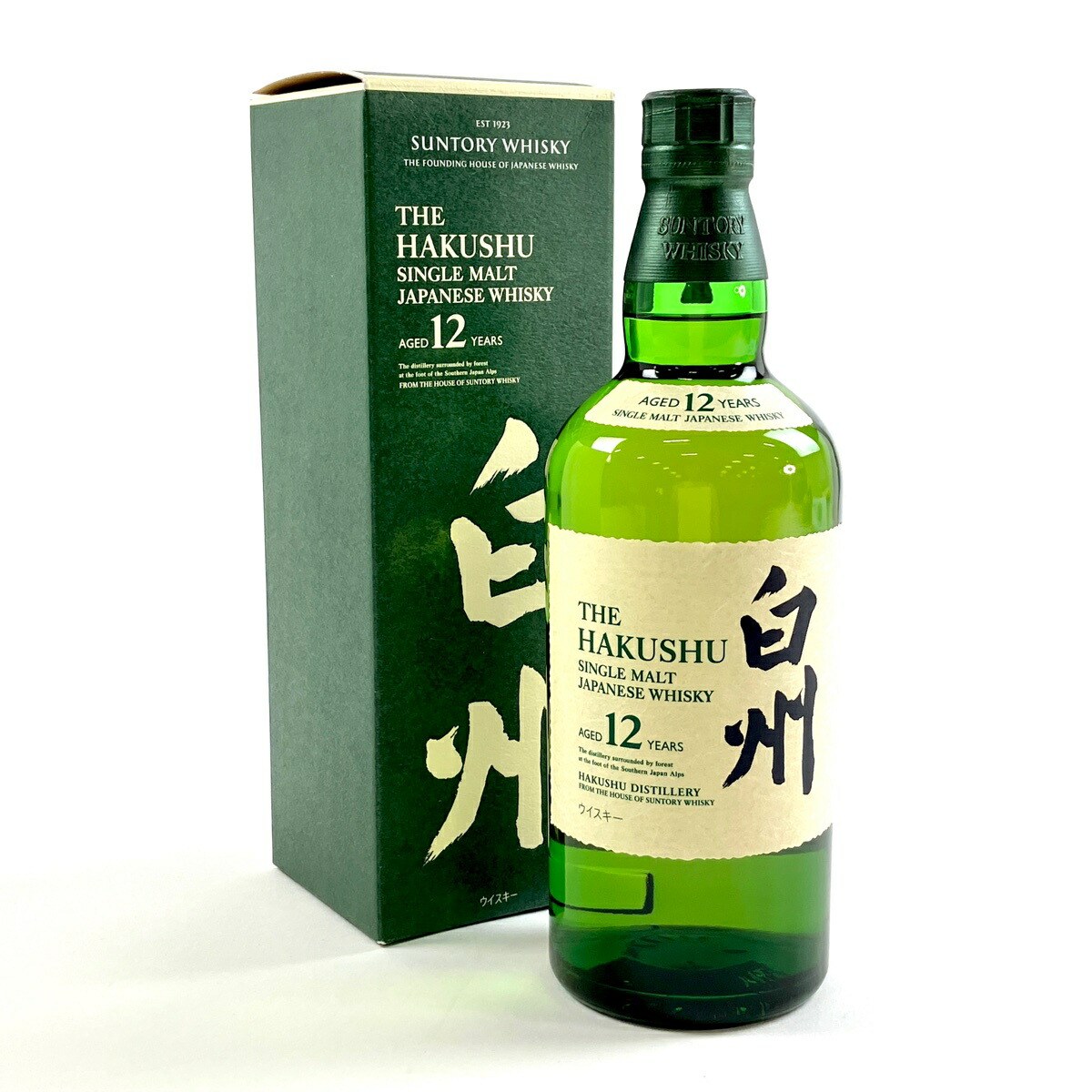 【東京都内限定お届け】 サントリー SUNTORY 白州 12年 ジャパニーズ 700ml 国産ウイスキー 【中古】｜バイセル 店