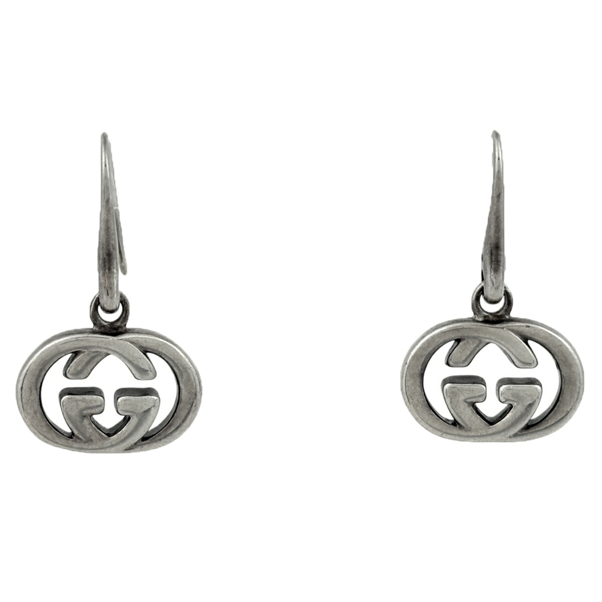 グッチ GUCCI インターロッキングG ピアス スイング シルバー925 シルバー レディース 【中古】｜バイセル 店