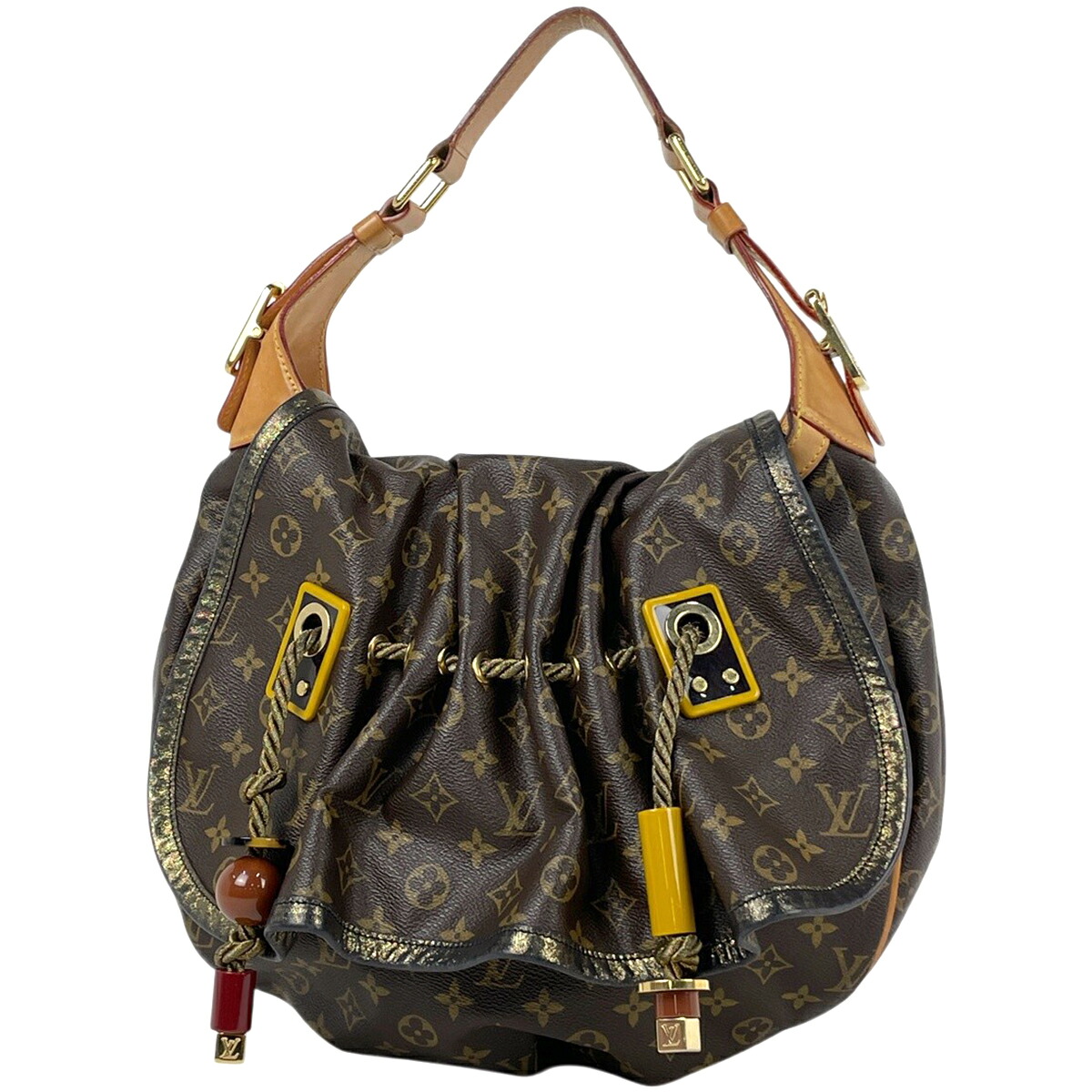 ルイ・ヴィトン Louis Vuitton カラハリGM ショルダーバッグ モノグラム ブラウン M97015 レディース 【中古】|バイセル 店