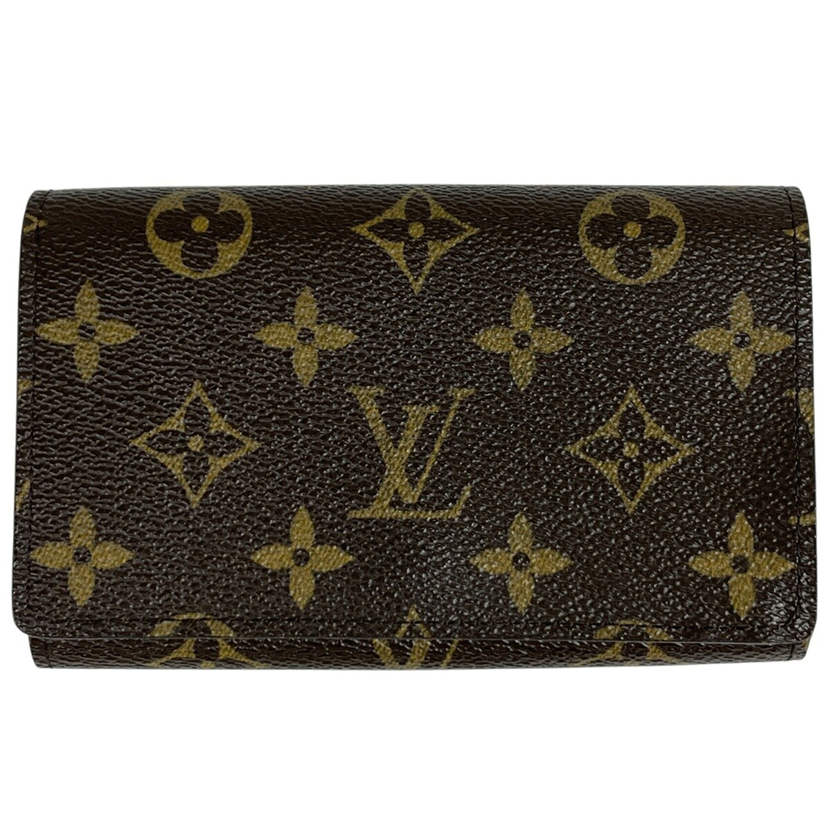 ルイ・ヴィトン Louis Vuitton ポルト モネ ビエ トレゾール 二つ折り財布 モノグラム ブラウン M61730 レディース 【中古】｜バイセル 店