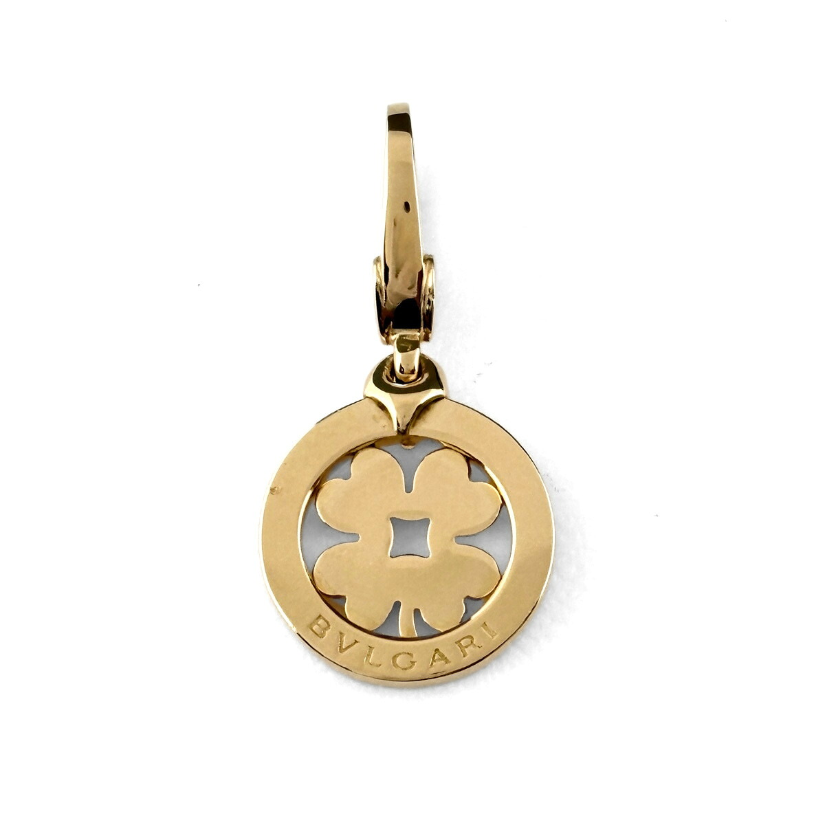 ブルガリ BVLGARI トンド クローバー ペンダントトップ YG イエローゴールド ペンダントトップ 750 レディース 【中古】|バイセル 店