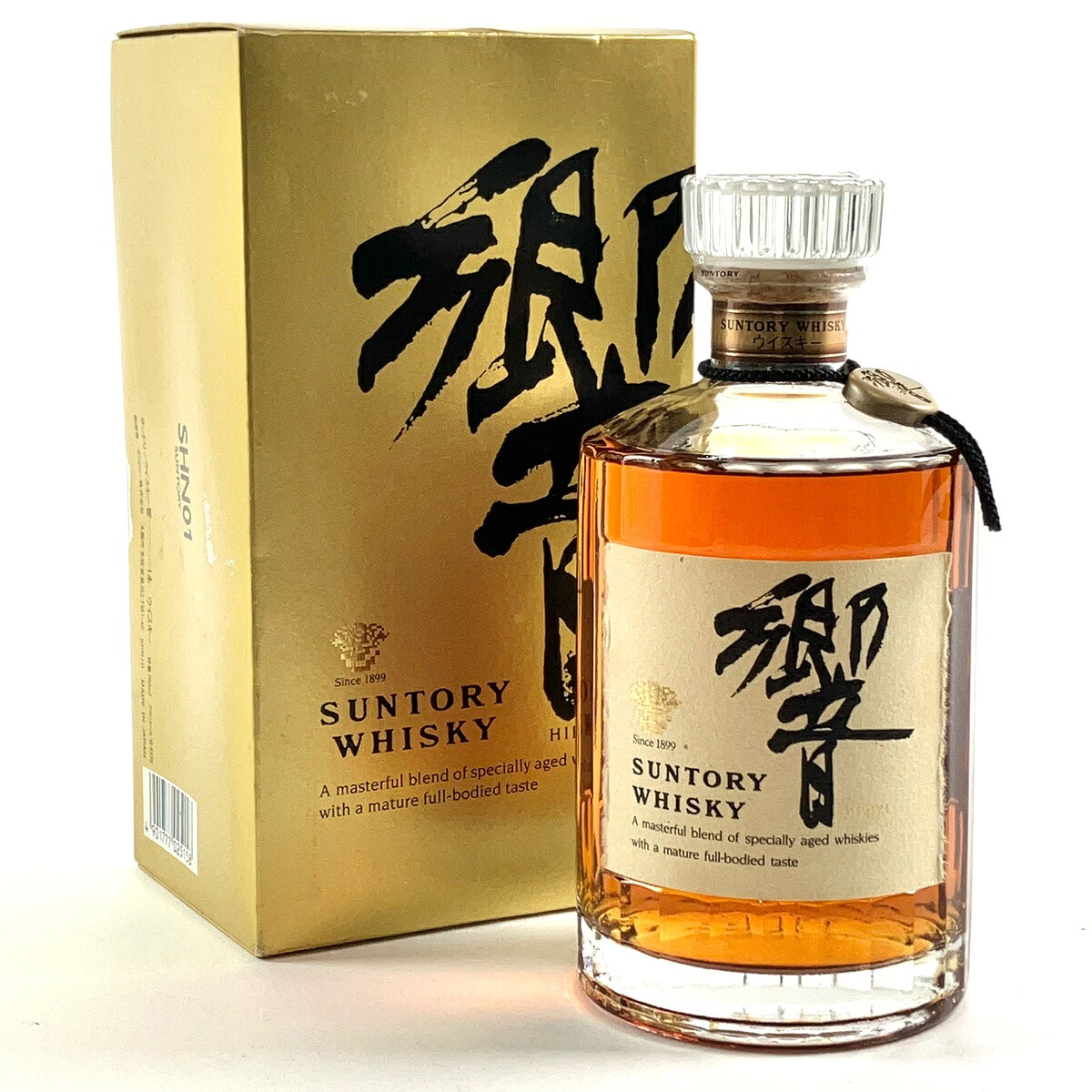 【東京都内限定お届け】 サントリー SUNTORY 響 金花 裏ゴールドラベル クリアキャップ 旧 700ml 国産ウイスキー 【中古】｜バイセル 店