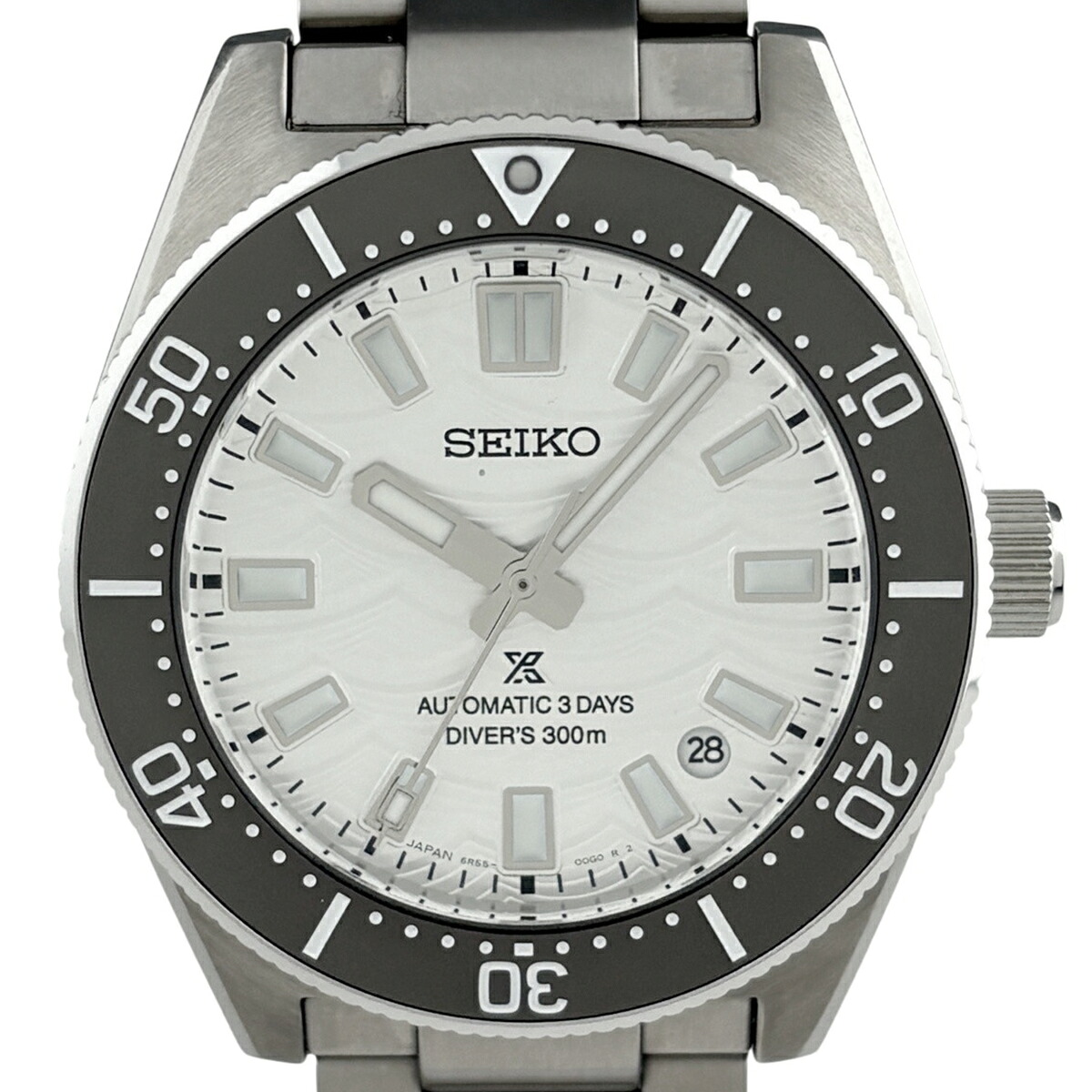 【保証書】セイコー SEIKO プロスペックス ダイバーズウォッチ 60周年記念モデル 6R55-00K0 SBDC213 腕時計 SS 自動巻き シルバー メンズ 【中古】｜バイセル 店