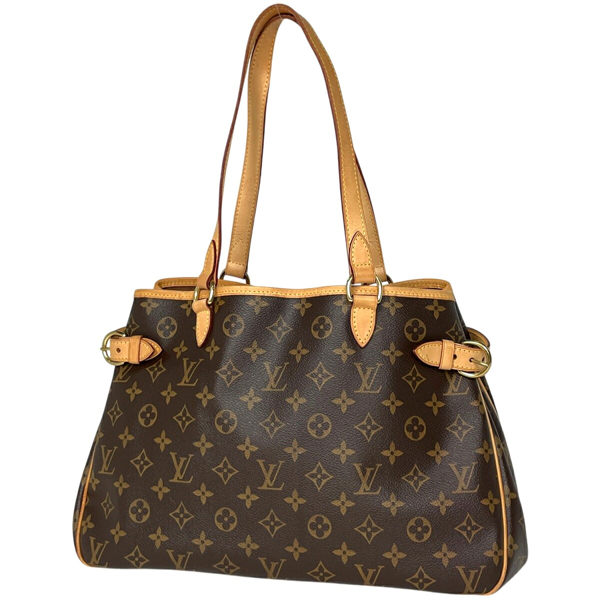 ルイ・ヴィトン Louis Vuitton バティニョール オリゾンタル トートバッグ モノグラム ブラウン M51154 レディース 【中古】｜バイセル 店