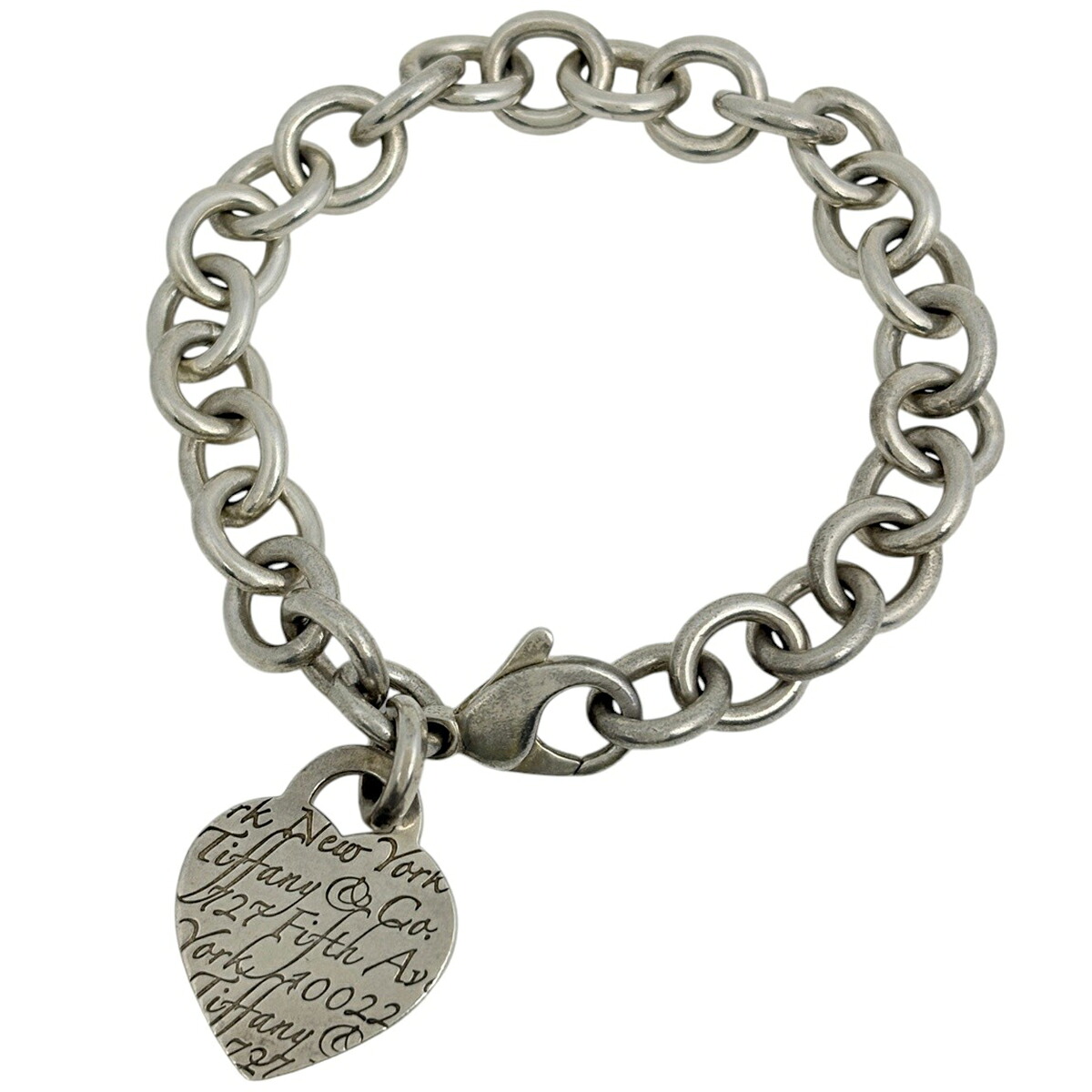 ティファニー TIFFANY&Co. ブレスレット リターントゥ ハートタグ シルバー925 シルバー レディース 【中古】|バイセル 店