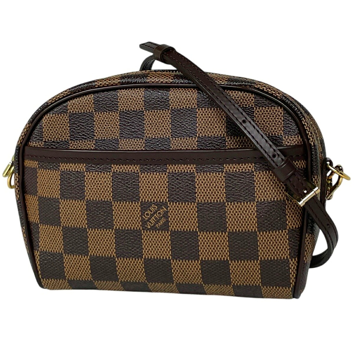 ルイ・ヴィトン Louis Vuitton ポシェット イパネマ ショルダーバッグ ダミエ ブラウン N51296 レディース 【中古】｜バイセル 店 59,400円