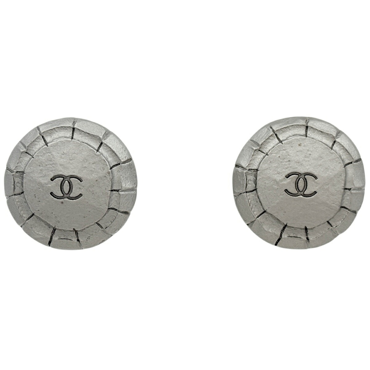 シャネル CHANEL ココマーク イヤリング ラウンド シルバーメッキ シルバー レディース 【中古】｜バイセル 店