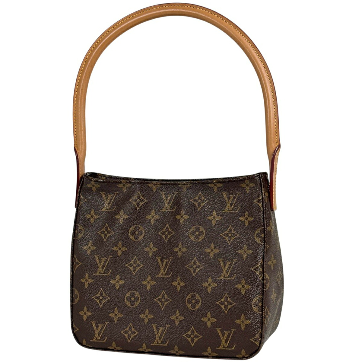 ルイ・ヴィトン Louis Vuitton ルーピングMM ショルダーバッグ モノグラム ブラウン M51146 レディース 【中古】｜バイセル 店