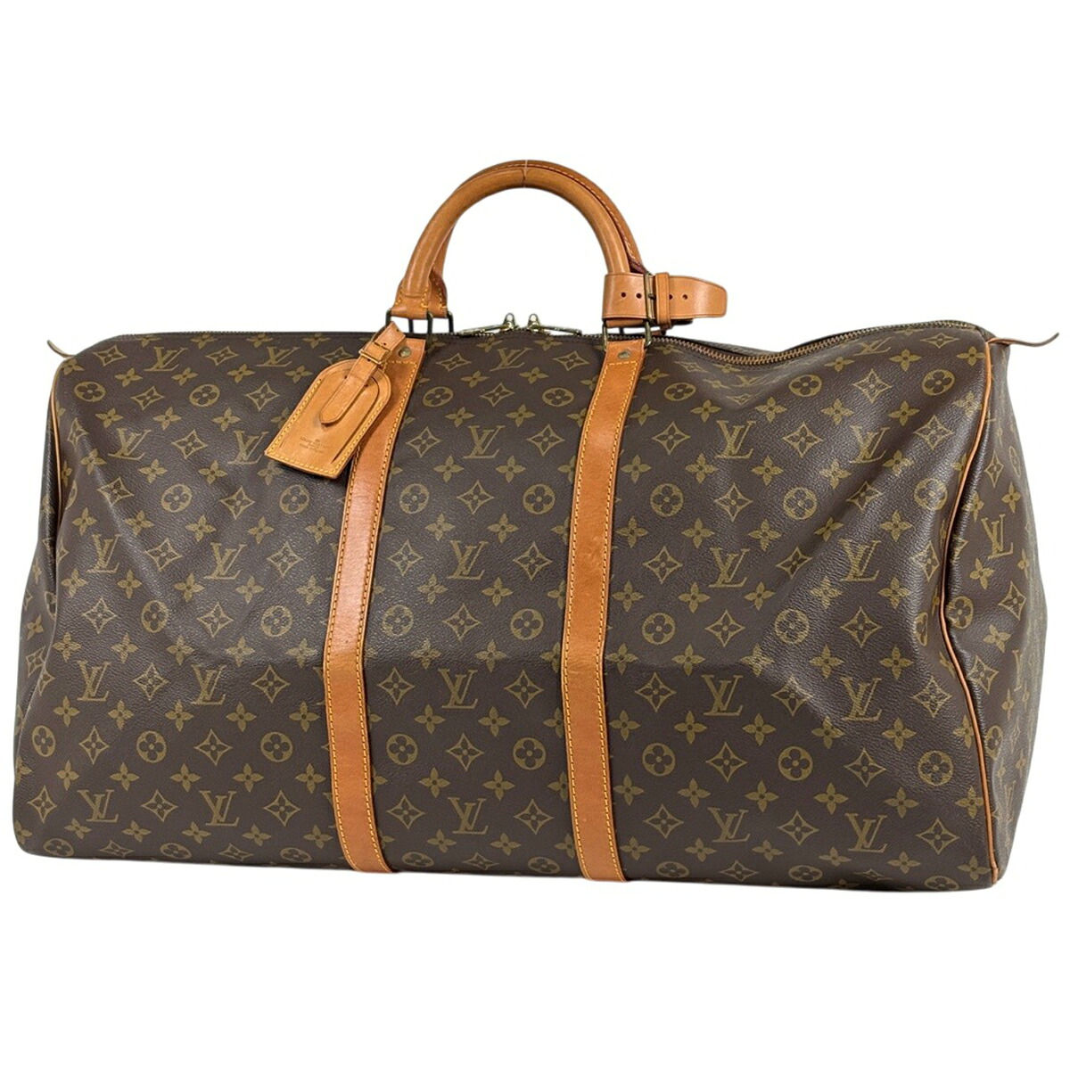 ルイ・ヴィトン Louis Vuitton キーポル60 ボストンバッグ モノグラム ブラウン M41422 レディース 【中古】｜バイセル 店