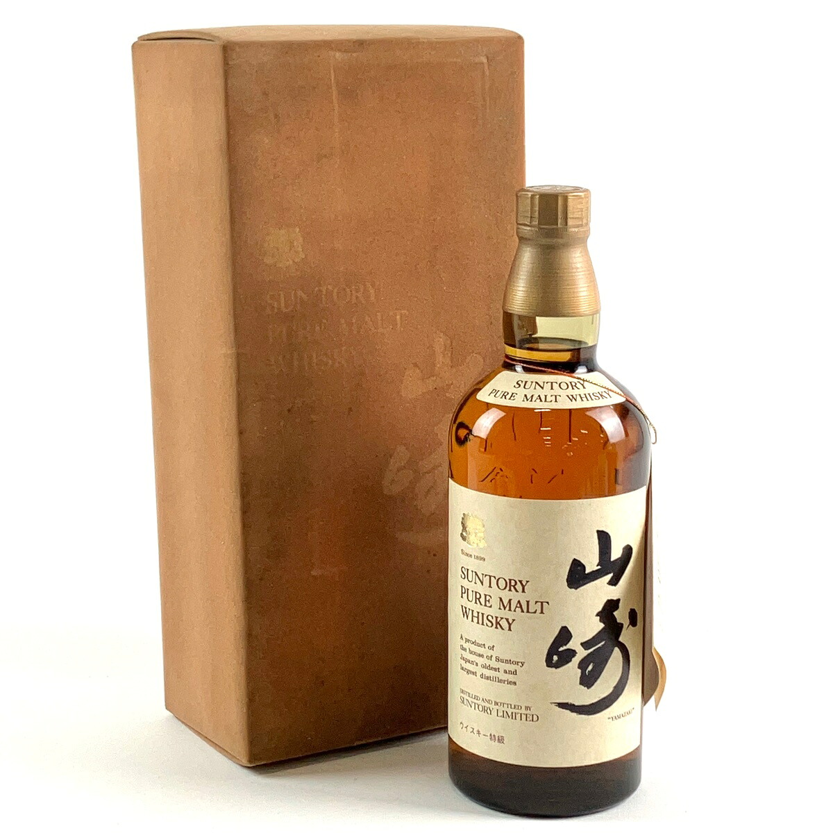 【東京都内限定お届け】 サントリー SUNTORY 山崎 ノンエイジ ピュアモルト 特級表記 760ml 国産ウイスキー 【中古】｜バイセル 店