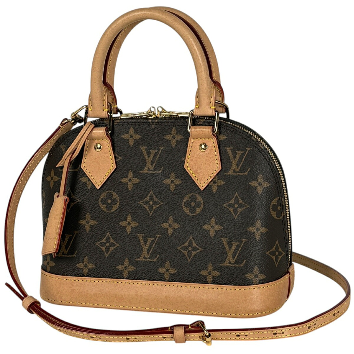 ルイ・ヴィトン Louis Vuitton アルマBB ハンドバッグ 2WAY モノグラム ブラウン M53152 レディース 【中古】｜バイセル 店