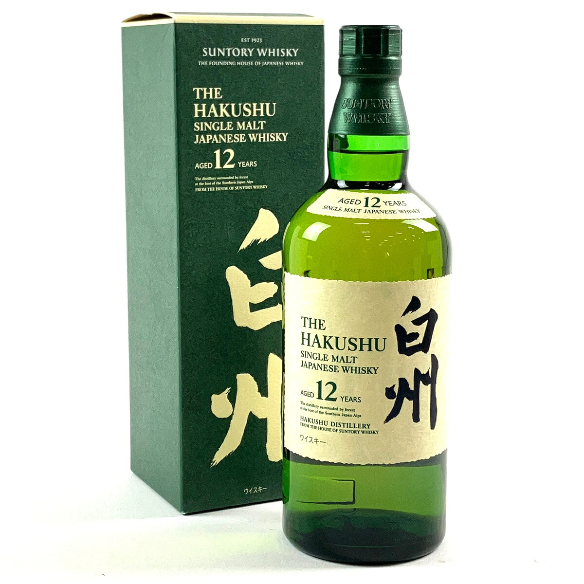 【東京都内限定お届け】 サントリー SUNTORY 白州 12年 ジャパニーズ 700ml 国産ウイスキー 【中古】｜バイセル 店