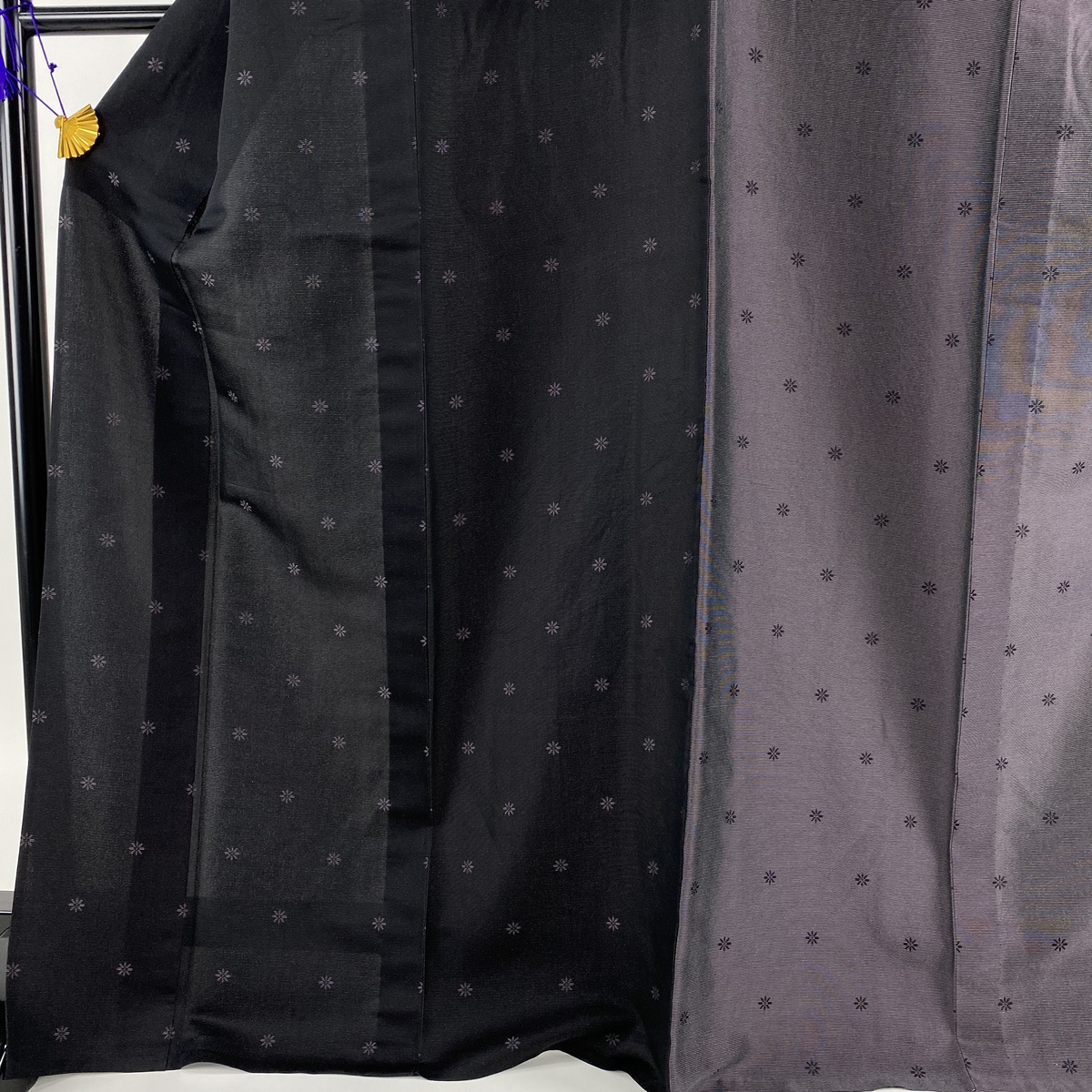 日本製 お召 名品 小花柄 紫 単衣 身丈171cm 裄丈67cm L 正絹 中古 バイセルオンライン 店 楽天市場 Gmsaz Com