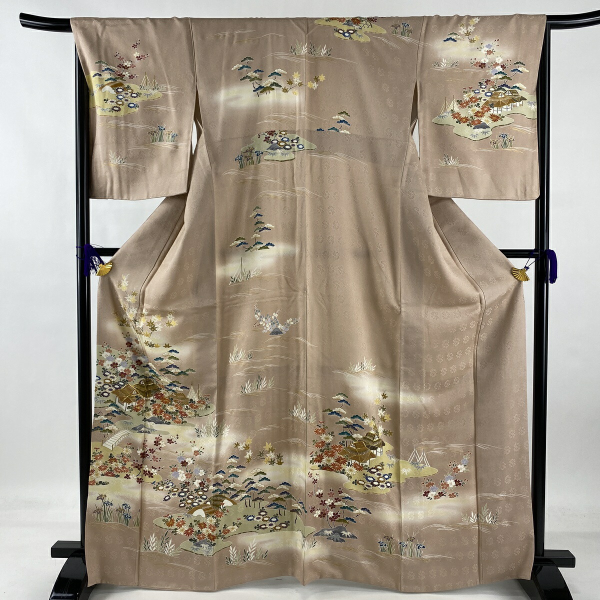 面会来着 美品 逸品 茶屋曲り角 金糸 金彩 褪紅色 袷 身長167 5cm 裄身の長66 5cm M 正絹 中古 位s 着類 再利用 貨物輸送無料 ゴールデンウイーク ムッターの日曜 切地の日 進物 贈呈 幣物 産まれる日 記す日 結婚会 華燭の典 流行り物 トラヴェル Collabforge Com