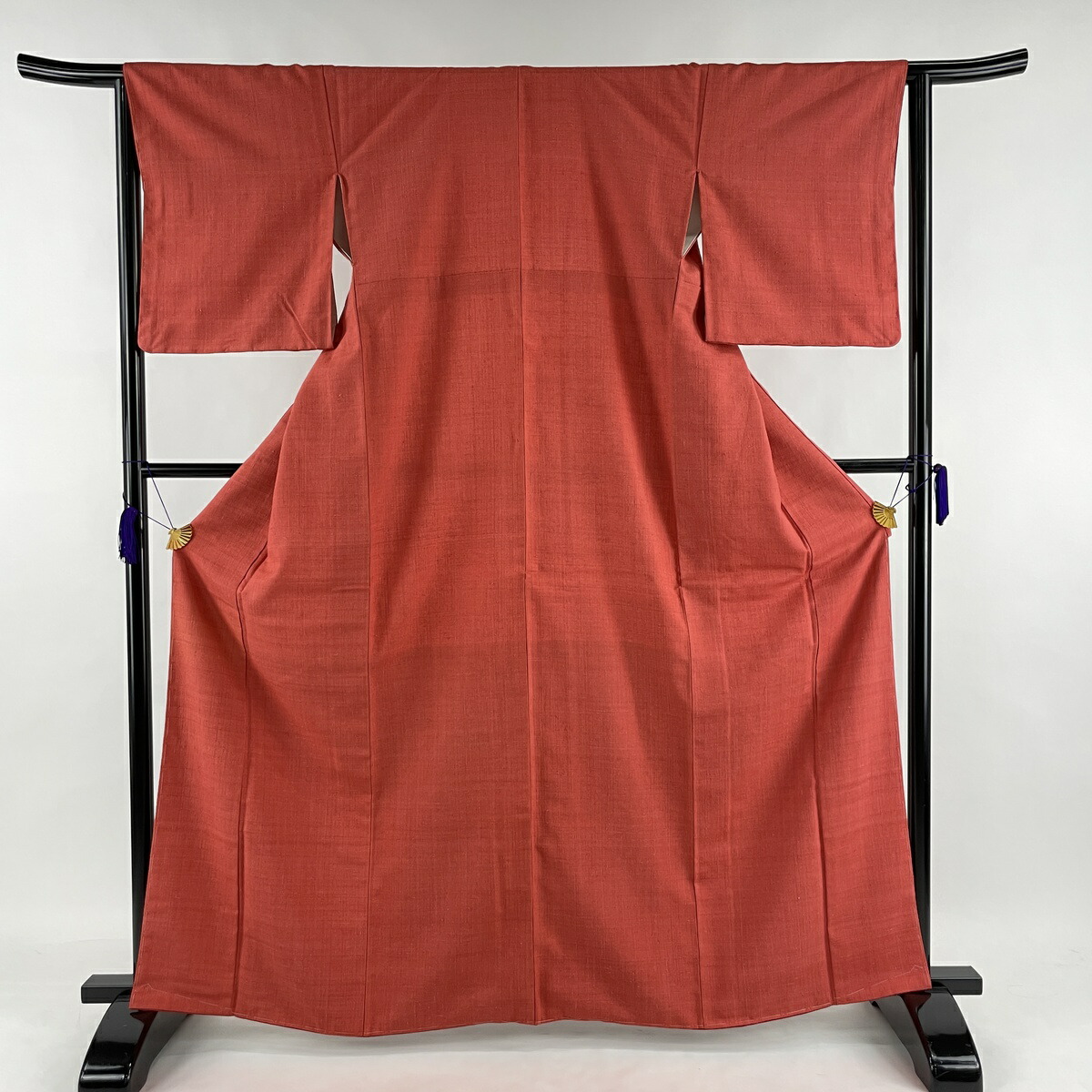 紬 美品 秀品 落款あり 濃ピンク 袷 164cm 64cm M 正絹 中古 Paigebird Com