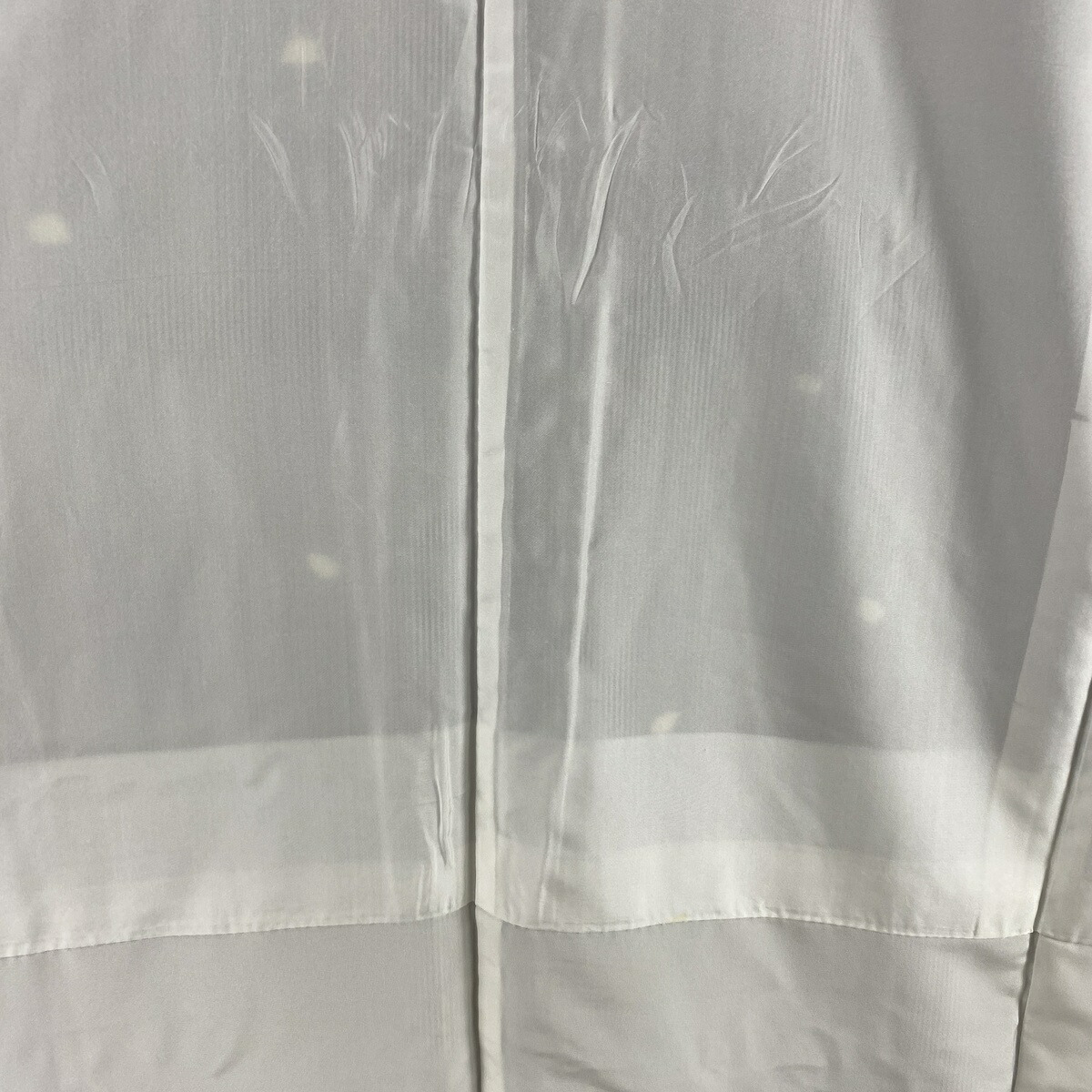 小紋 秀品 かっこいい 花びら 縞 金彩 黒灰 袷 身丈159 5cm 裄丈65cm M 正絹 中古 Rvcconst Com