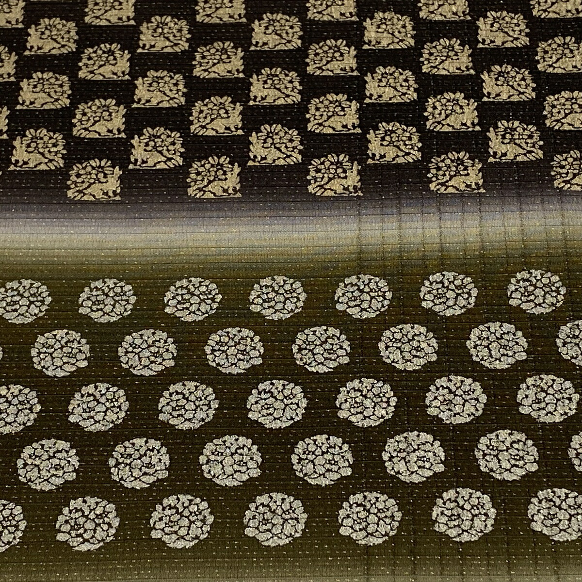 袋帯 美品 逸品 落款あり 一期一会 花兎 花 金糸 金銀彩 茶緑色 六通 正絹 中古 Painfreepainrelief Com