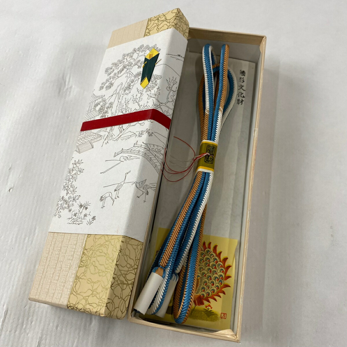 帯締め 美品 名品 落款あり 無形文化財 有職組紐 道明 青 正絹 和装小物 中古 Farnostostravahrusov Cz 帯締め 美品 名品 落款あり 無形文化財 有職組紐 道明 青 正絹 和装小物 中古 Farnostostravahrusov Cz
