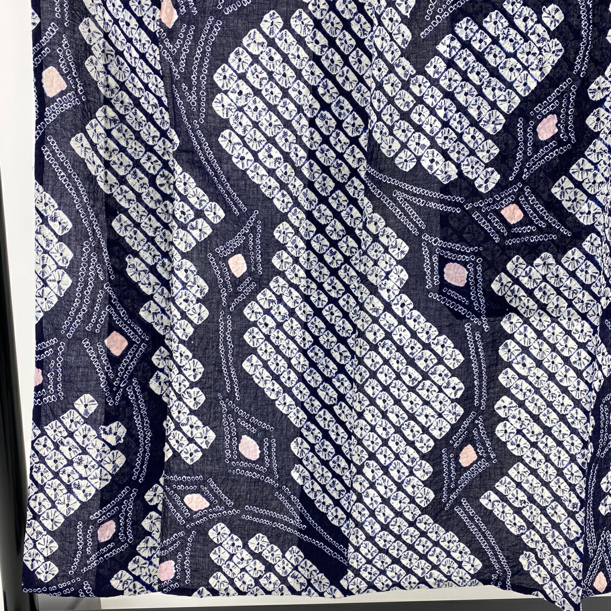 30 Off 浴衣 名品 絞り浴衣 幾何学模様 綿 151cm 中古 64cm 絞り M Msp30perk 紺色 人気の製品 51 割引 Familiaemcurso Com Br