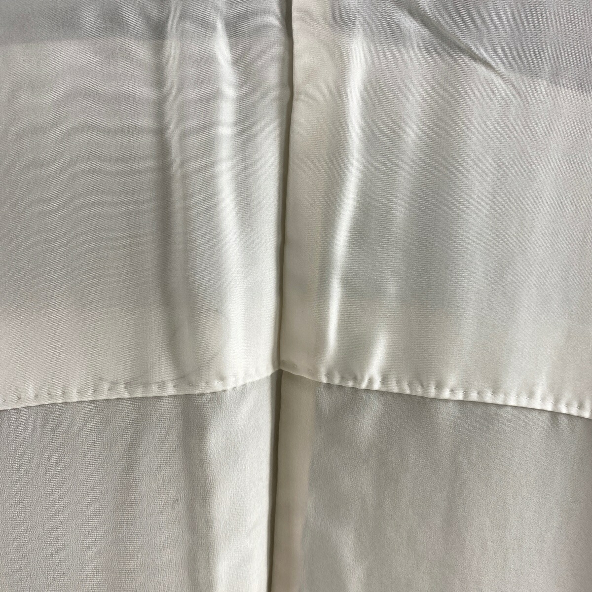 小紋美品名品草花蜀江文紋意匠緑袷160cm66.5cmM正絹【中古】