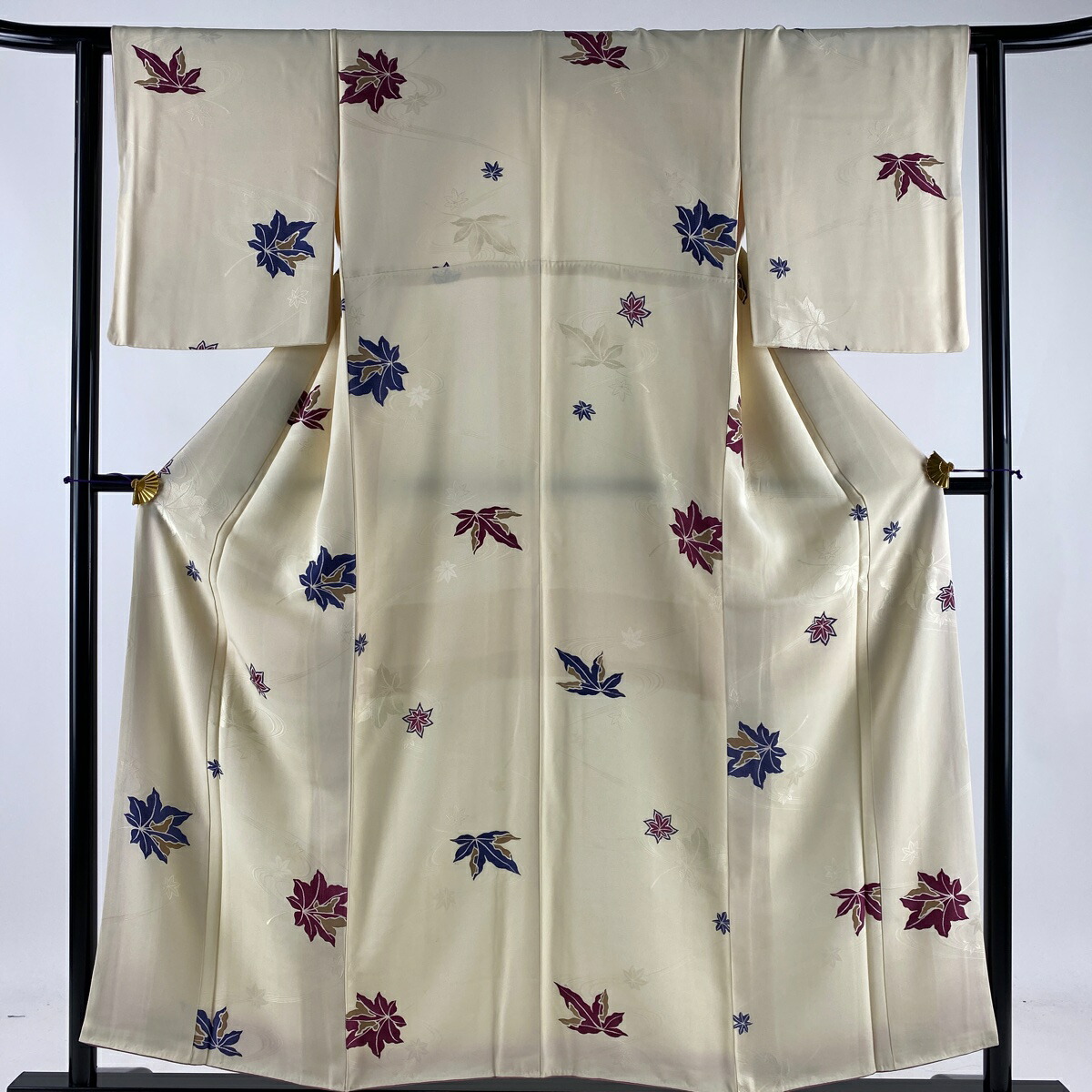 新幹線 染色作家 斉藤三才 小紋 蔦文 未使用 m-s7896 着物 ...