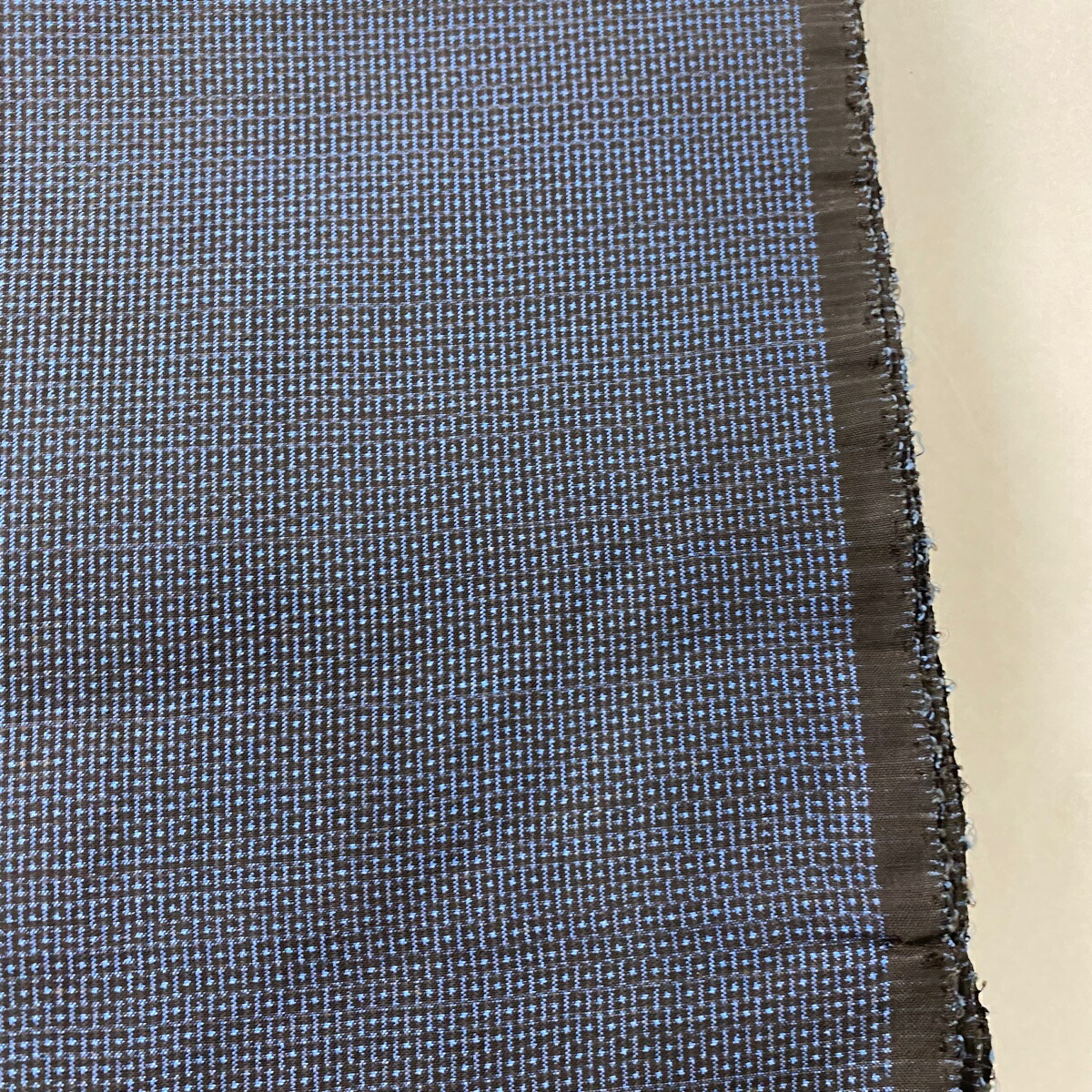 反物 秀品 大島紬 紺色 証紙有 幾何学 正絹 和服 | kimhurvitzmd.com