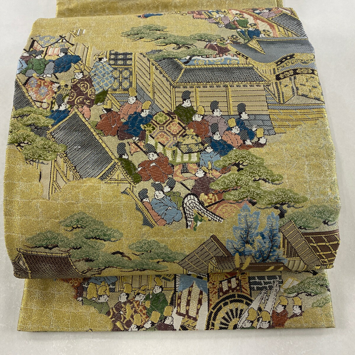 丸帯 逸品 お太鼓柄 正絹 【】