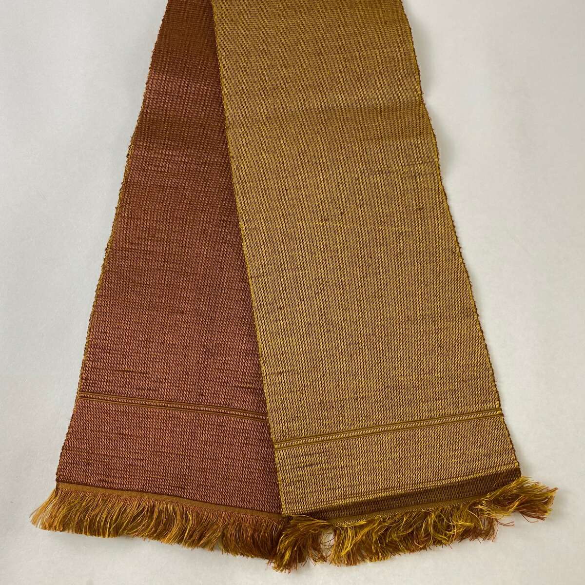 楽天市場】染織iwasaki 岩崎訓久・悦子緯吉野 半幅帯【中古