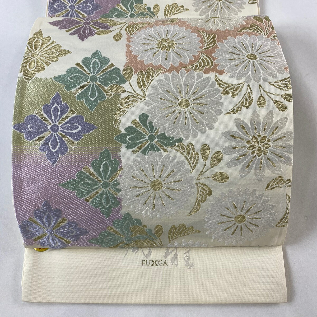 楽天市場】袋帯 美品 名品 証紙あり 九百芙蓉 雪輪吉祥文 箔