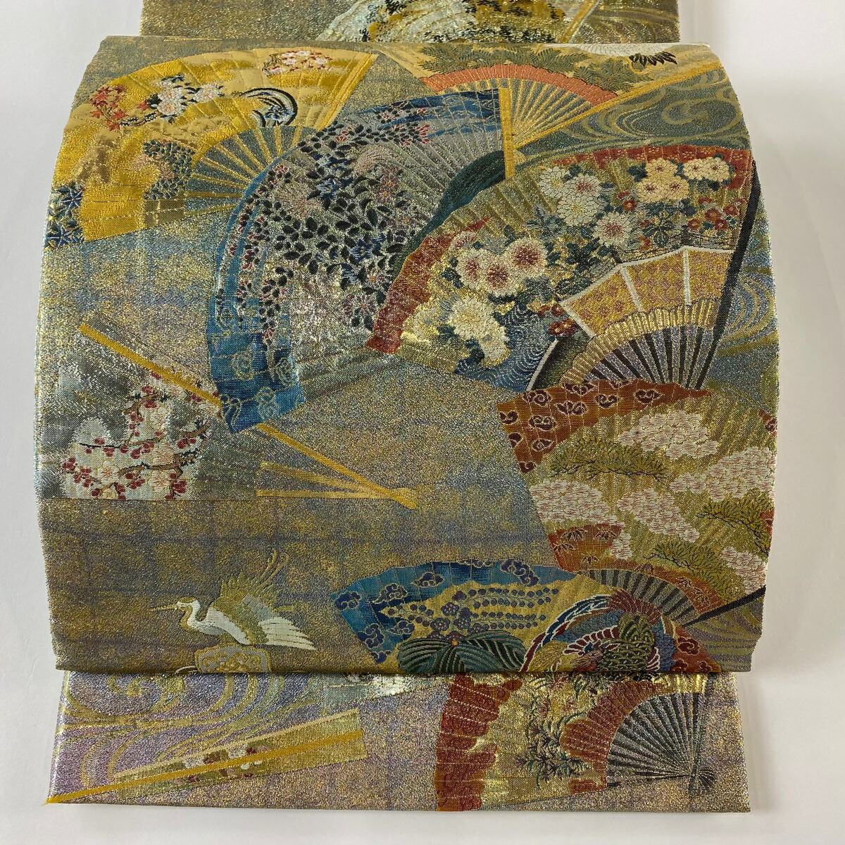 徳川美術館秘蔵 紫式部 源氏物語名鑑 正絹帯 徳川美術館秘蔵 紫式部 源氏物語名鑑 正絹帯 2375 ☆寿光織三十六