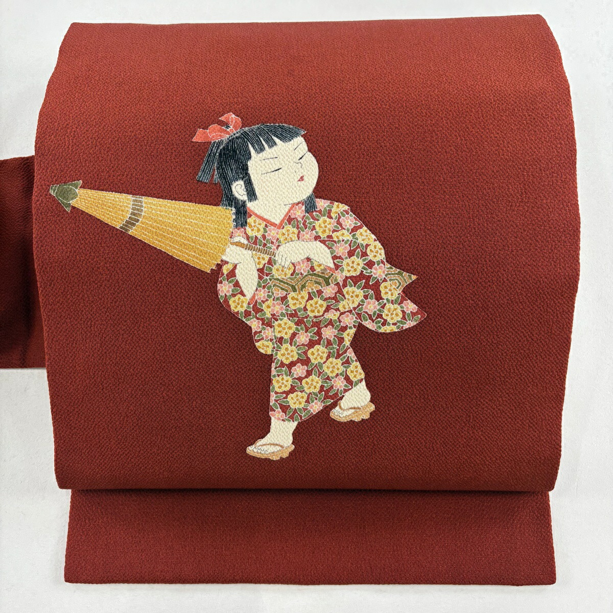 楽天市場】名古屋帯 名品 落款あり 下平清人 型絵染 文字紋 鳥 紫 正絹