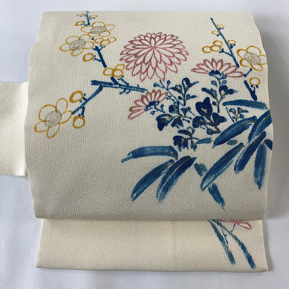 楽天市場】名古屋帯 名品 熊谷好博子 落款あり 木目 ぼかし