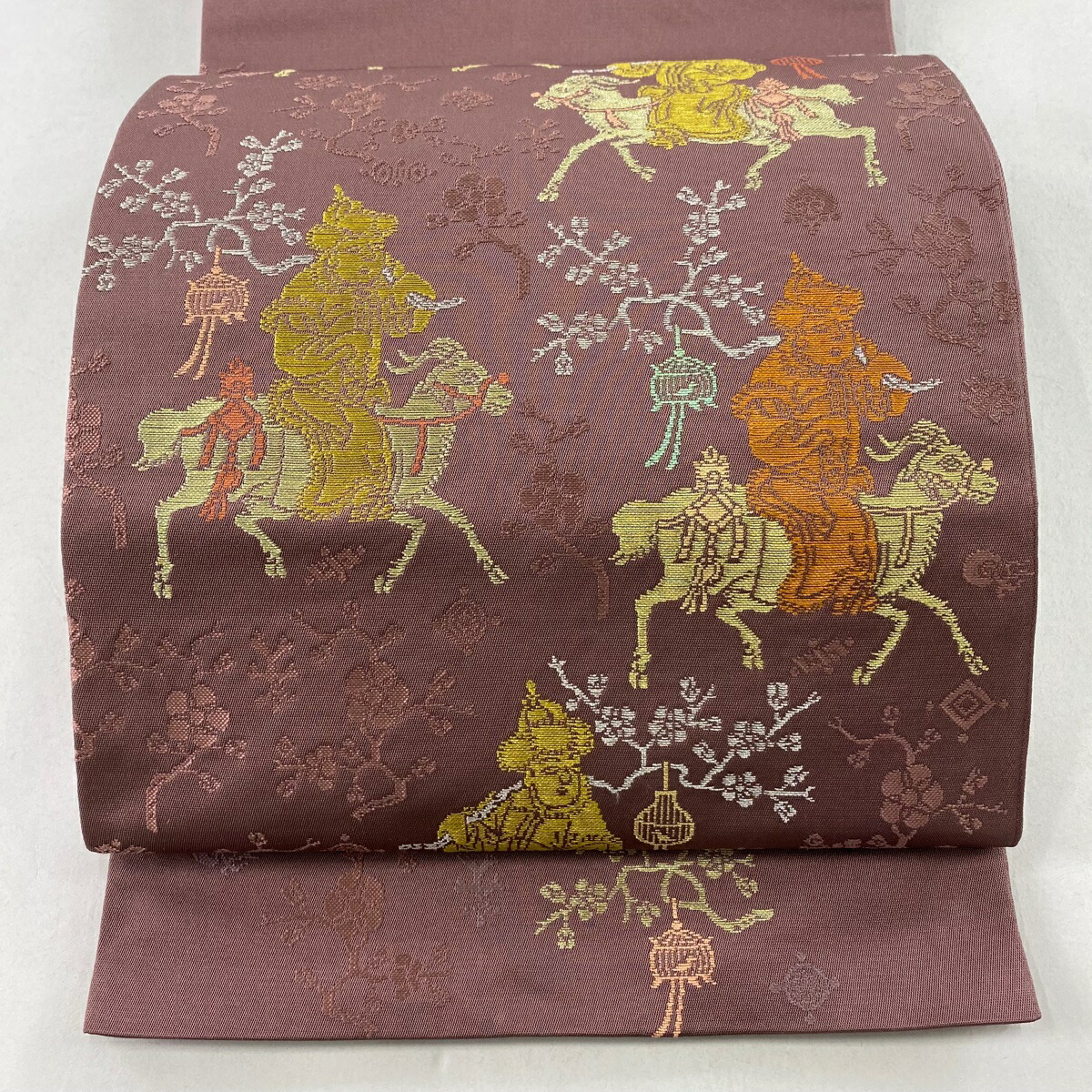 楽天市場】【 龍村平蔵製 】 袋帯 甲比丹仙瓢 紬地 本袋帯