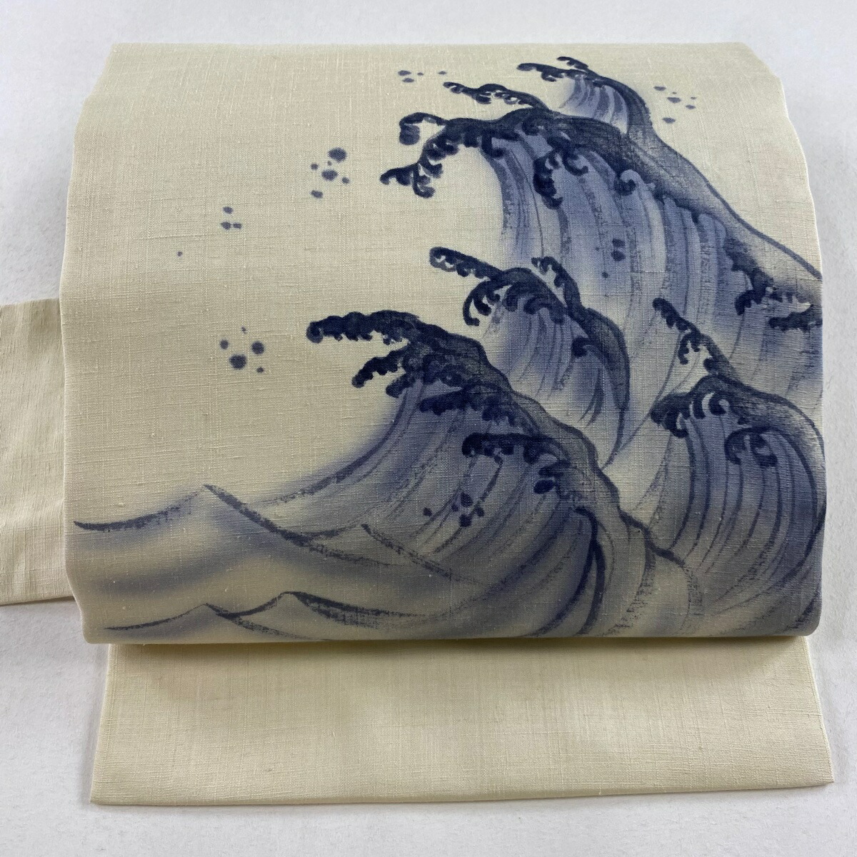 楽天市場】名古屋帯 名品 熊谷好博子 落款あり 木目 ぼかし