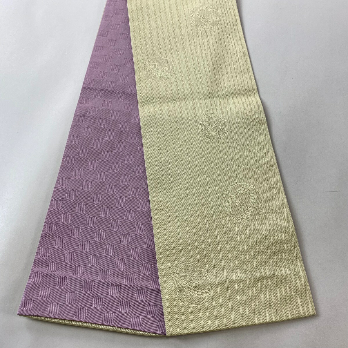 楽天市場】染織iwasaki 岩崎訓久・悦子緯吉野 半幅帯【中古】 : 銀座