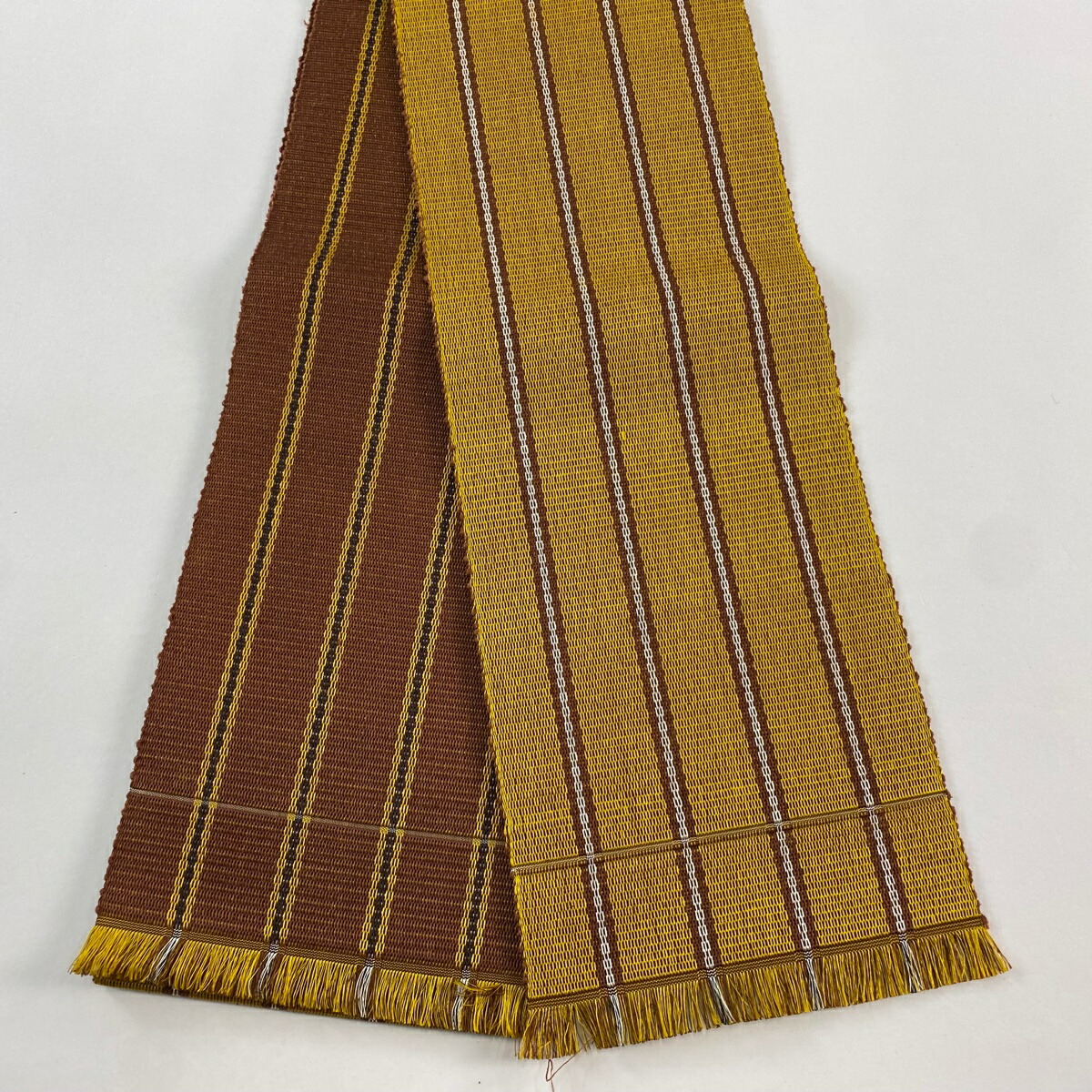 楽天市場】染織iwasaki 岩崎訓久・悦子緯吉野 半幅帯【中古】 : 銀座